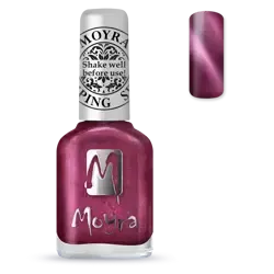 SP32 Magnetic Red Stamping neglelak, Moyra